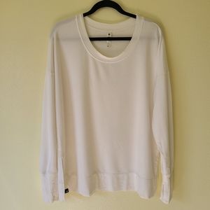 GLYDER White Tunic Top - XL